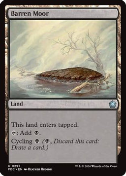 Barren Moor (FDC-295) - Commander: Foundations