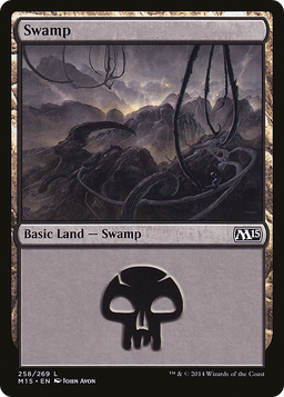 Swamp (258) (M15-258) - Magic 2015 Foil