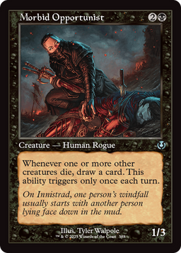 Morbid Opportunist (Retro Frame) (INR-388) - Innistrad Remastered