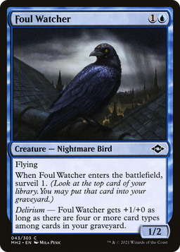 Foul Watcher (MH2-043) - Modern Horizons 2 Foil