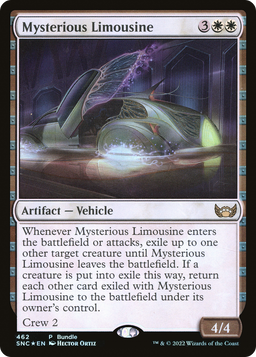 Mysterious Limousine (SNC Bundle) (UMP-462) - Streets of New Capenna Foil