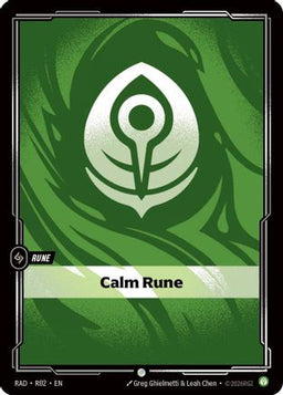 Calm Rune (R02) - Radiance Foil