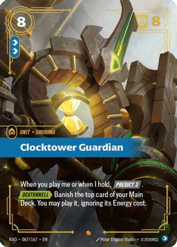 Clocktower Guardian (067/167) - Radiance Foil