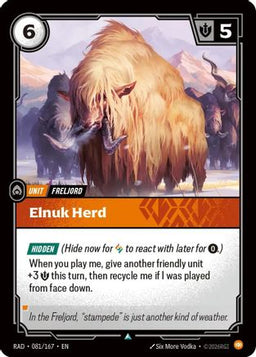 Elnuk Herd (081/167) - Radiance Foil
