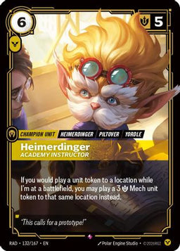Heimerdinger, Academy Instructor (132/167) - Radiance Foil