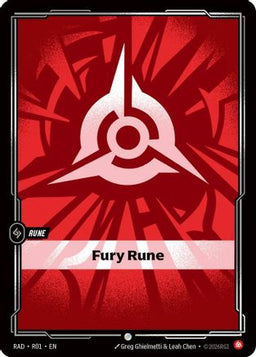 Fury Rune (R01) - Radiance Foil
