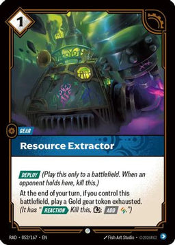 Resource Extractor (052/167) - Radiance Foil