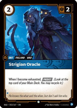 Strigian Oracle (053/167) - Radiance Foil