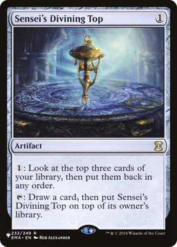 Sensei's Divining Top (LIST-232/249) - The List