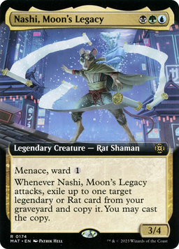 Nashi, Moon's Legacy (Extended Art) (MAT-174) - March of the Machine: The Aftermath: (Extended Art) Foil