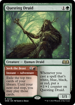 Questing Druid (WOE-234) - Wilds of Eldraine