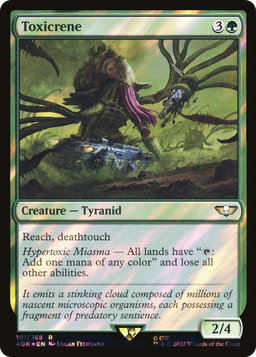 Toxicrene (Surge Foil) (40K-101) - Warhammer 40,000 Commander Foil