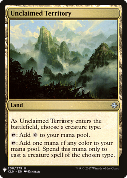 Unclaimed Territory (LIST-258) - The List