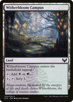 Witherbloom Campus (STX-275) - Strixhaven: School of Mages