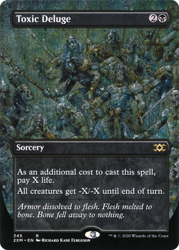 Toxic Deluge (Borderless) (2XM-345) - Double Masters