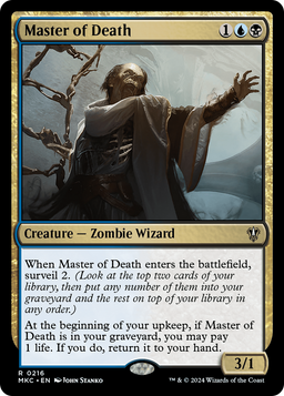 Master of Death (MKC-216) - Murders at Karlov Manor Commander