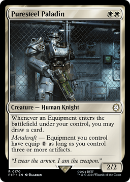 Puresteel Paladin (PIP-170) - Fallout