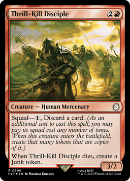 Thrill-Kill Disciple (Surge Foil) (PIP-596) - Fallout Foil
