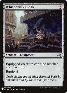 Whispersilk Cloak (PCA) (LIST-115) - The List