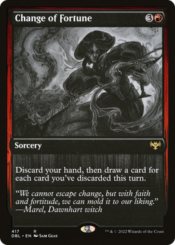 Change of Fortune (DBL-417) - Innistrad: Double Feature