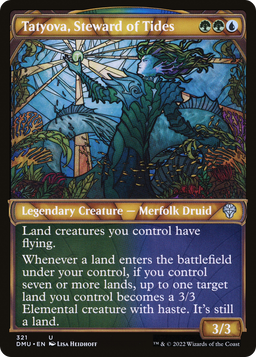 Tatyova, Steward of Tides (Showcase) (DMU-321) - Dominaria United: (Showcase)