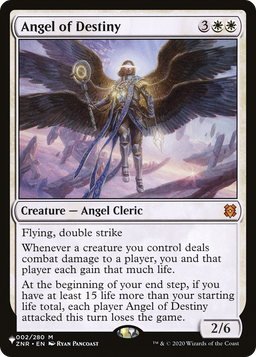 Angel of Destiny (LIST-002) - The List Foil