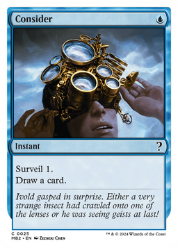 Consider (White Border) (MB2-025) - Mystery Booster 2