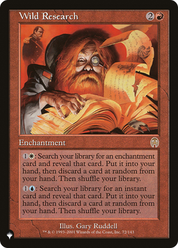 Wild Research (LIST-72/143) - The List