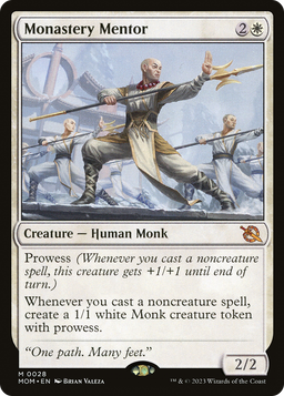 Monastery Mentor (MOM-028) - March of the Machine