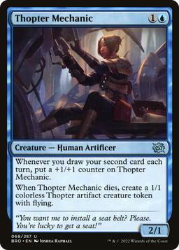 Thopter Mechanic (BRO-068) - The Brothers' War Foil