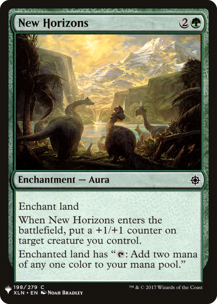 New Horizons (LIST-XLN-198) - The List