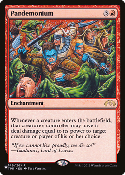 Pandemonium (TPR) (LIST-149/269) - The List