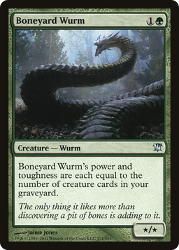 Boneyard Wurm (ISD-171) - Innistrad