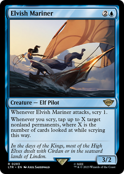 Elvish Mariner (LTR-283) - The Lord of the Rings: Tales of Middle-earth Foil