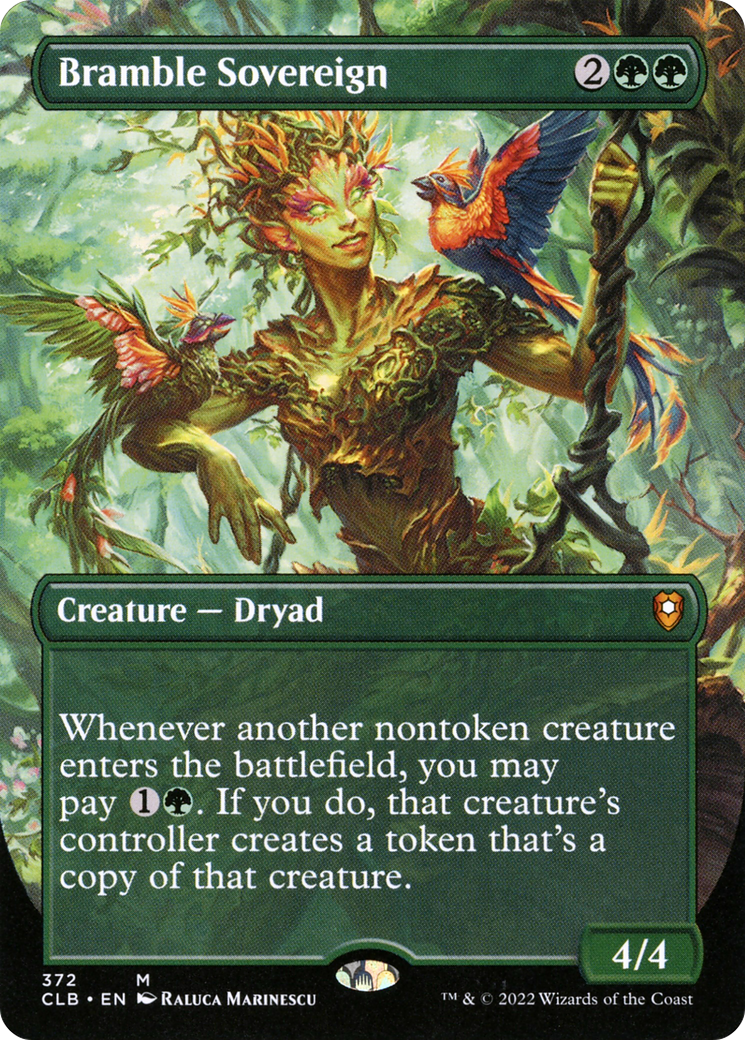 Bramble Sovereign (Borderless) (CLB-372) - Commander Legends: Battle for Baldur's Gate Foil
