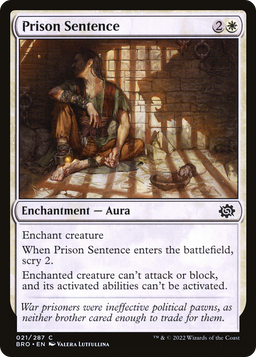 Prison Sentence (BRO-021) - The Brothers' War