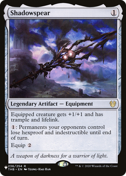 Shadowspear (LIST-236) - The List