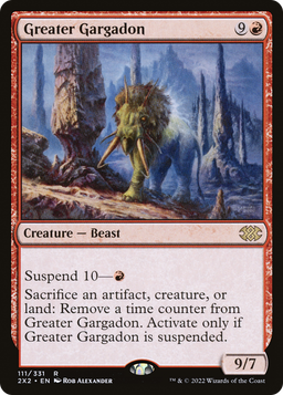 Greater Gargadon (2X2-111) - Double Masters 2022