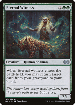Eternal Witness (2X2-145) - Double Masters 2022 Foil