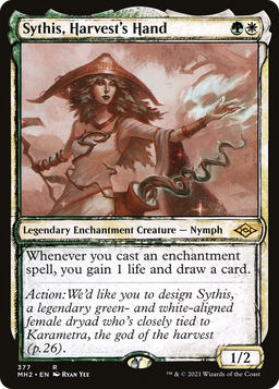 Sythis, Harvest's Hand (Showcase) (MH2-377) - Modern Horizons 2: (Showcase) Foil