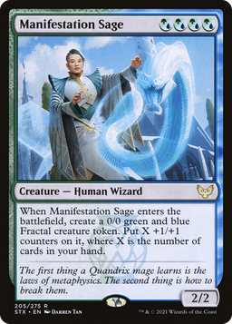 Manifestation Sage (STX-205) - Strixhaven: School of Mages