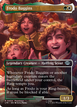 Frodo Baggins (Borderless) (LTR-404) - The Lord of the Rings: Tales of Middle-earth