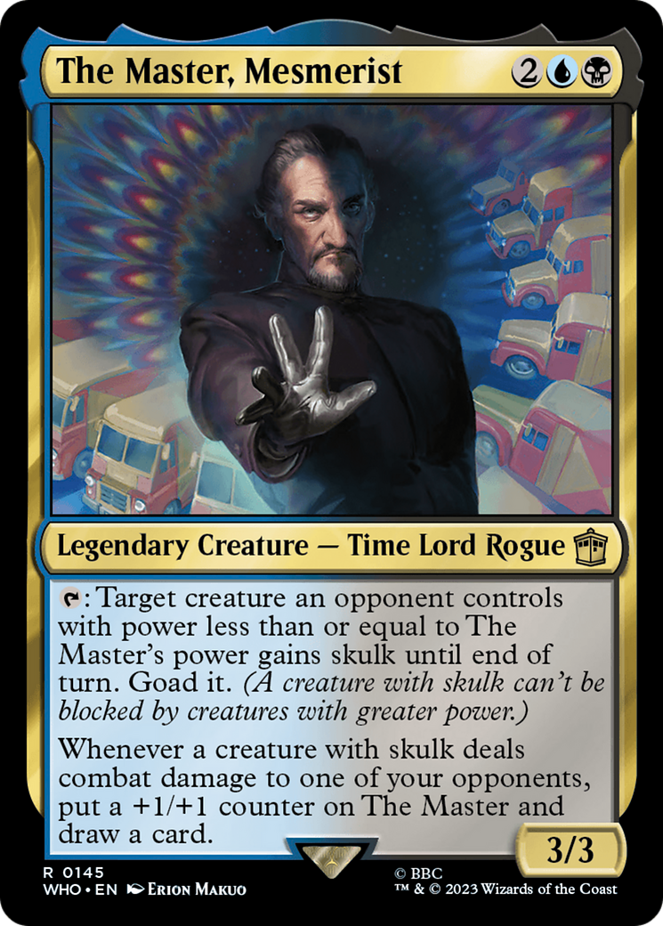 The Master, Mesmerist (WHO-145) - Doctor Who