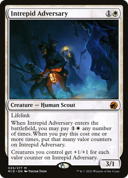Intrepid Adversary (MID-025) - Innistrad: Midnight Hunt