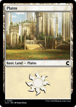Plains (0256) (CLU-256) - Ravnica: Clue Edition