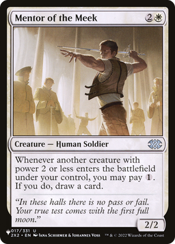 Mentor of the Meek (LIST-2X2-17) - The List