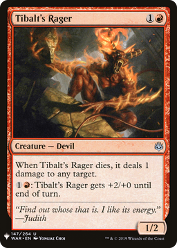 Tibalt's Rager (LIST-147) - The List