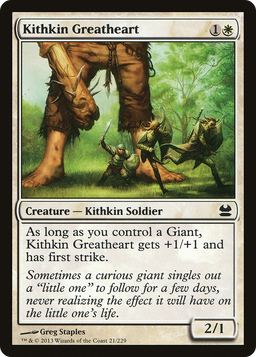Kithkin Greatheart (MMA-021) - Modern Masters Foil