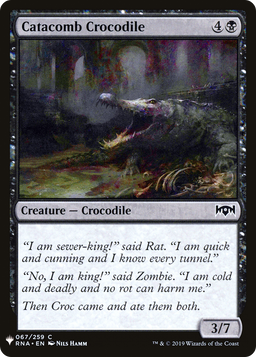 Catacomb Crocodile (LIST-067) - The List