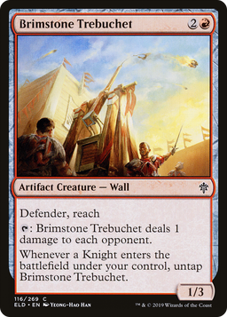 Brimstone Trebuchet (ELD-116) - Throne of Eldraine